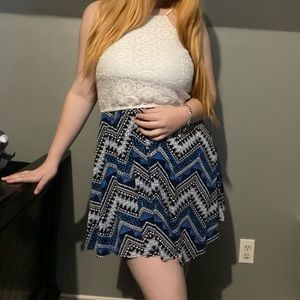 Short, spaghetti strap dress, in good condition.